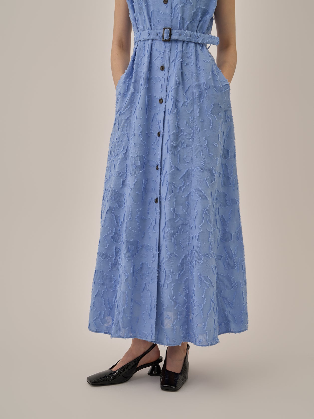 Block flower dress BL