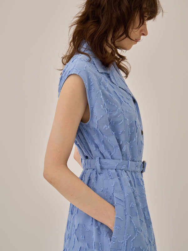 Block flower dress BL