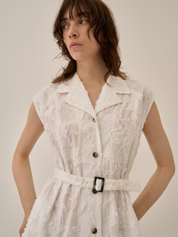 Block flower dress WH