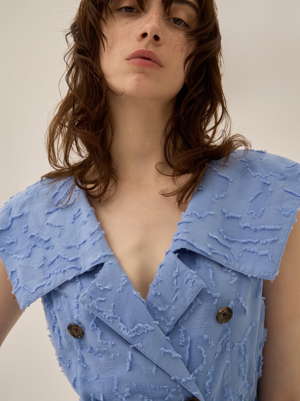 Block flower shirt BL