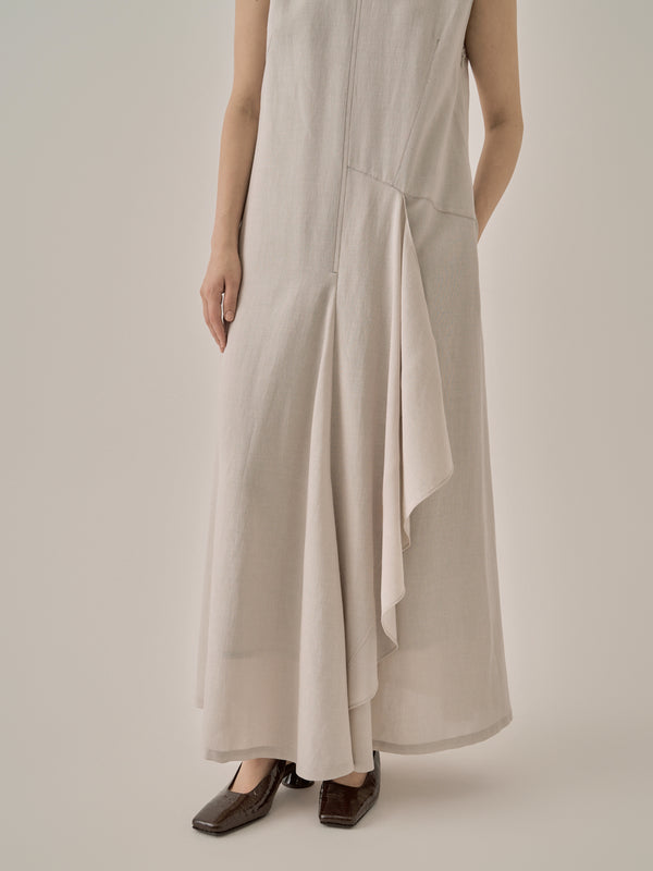 Freja drape panel dress GY