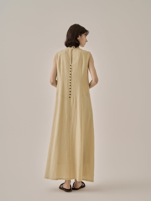 Freja drape panel dress YE