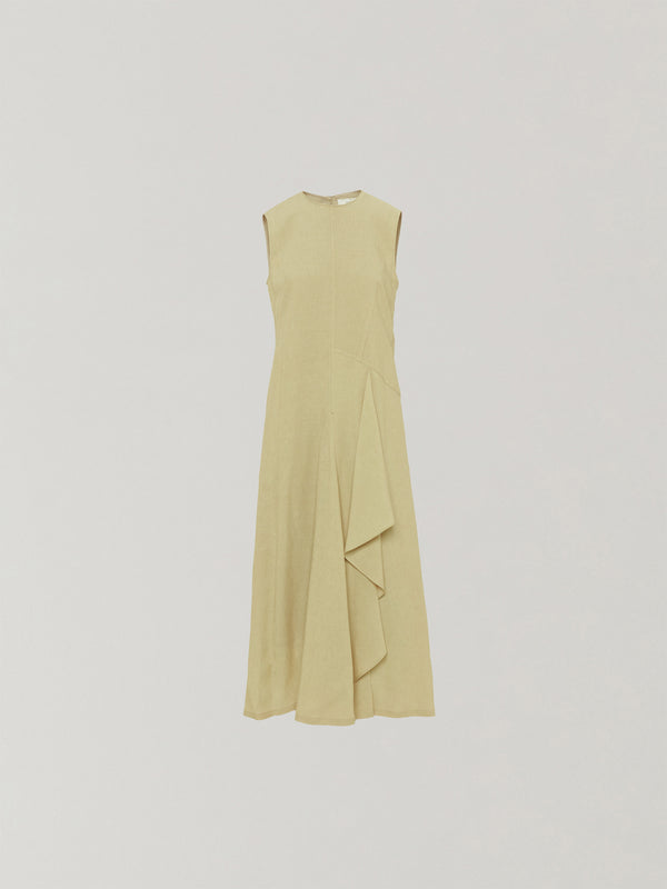 Freja drape panel dress YE