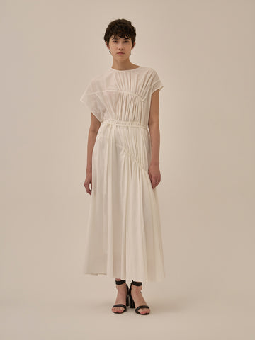 Sara gather panel dress WH