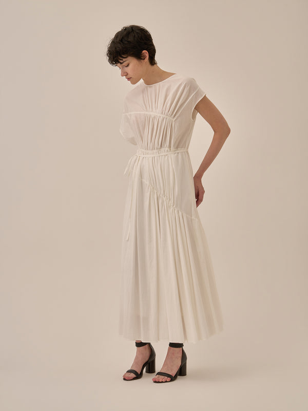 Sara gather panel dress WH