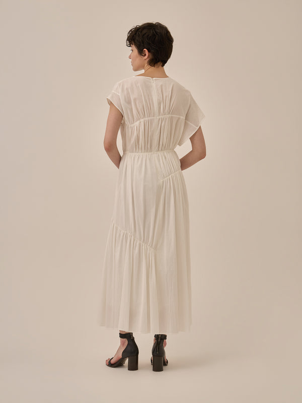Sara gather panel dress WH