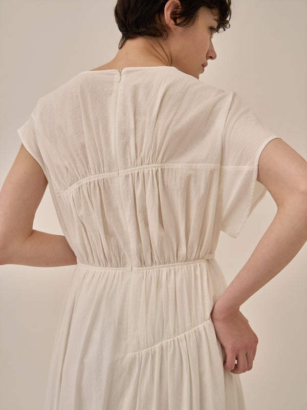 Sara gather panel dress WH