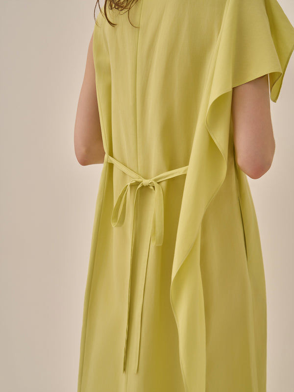 Tea drape panel dress YE