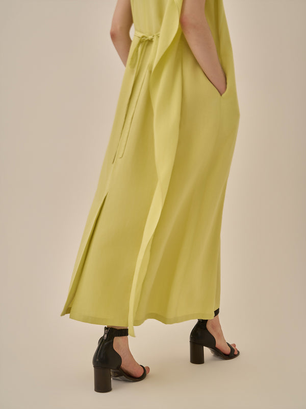 Tea drape panel dress YE