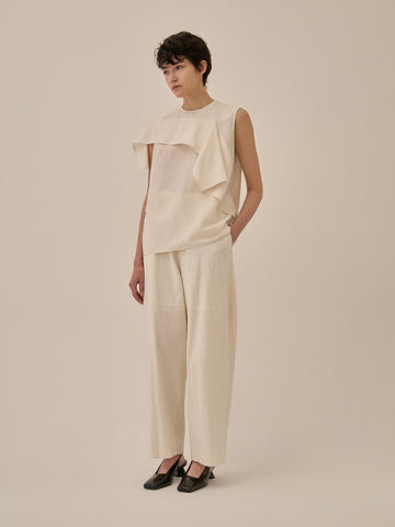 Tea drape panel pullover WH