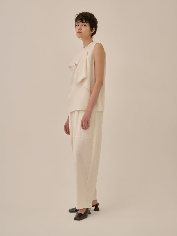 Tea drape panel pullover WH