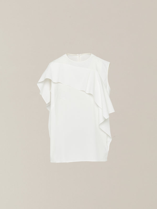 Tea drape panel pullover WH