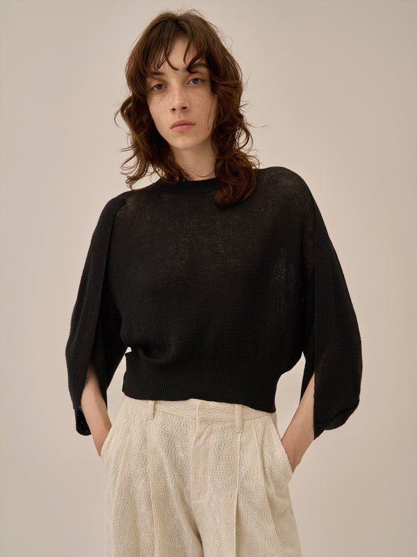 Carlotta knit pullover BK