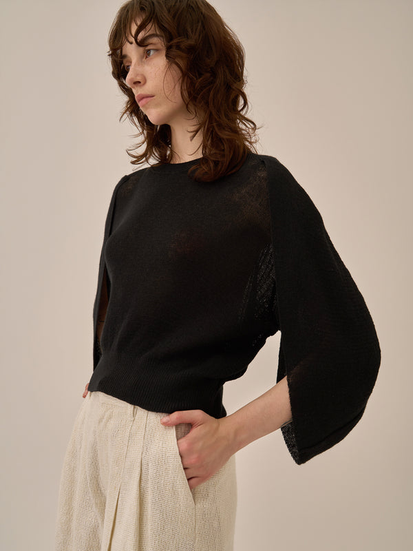 Carlotta knit pullover BK