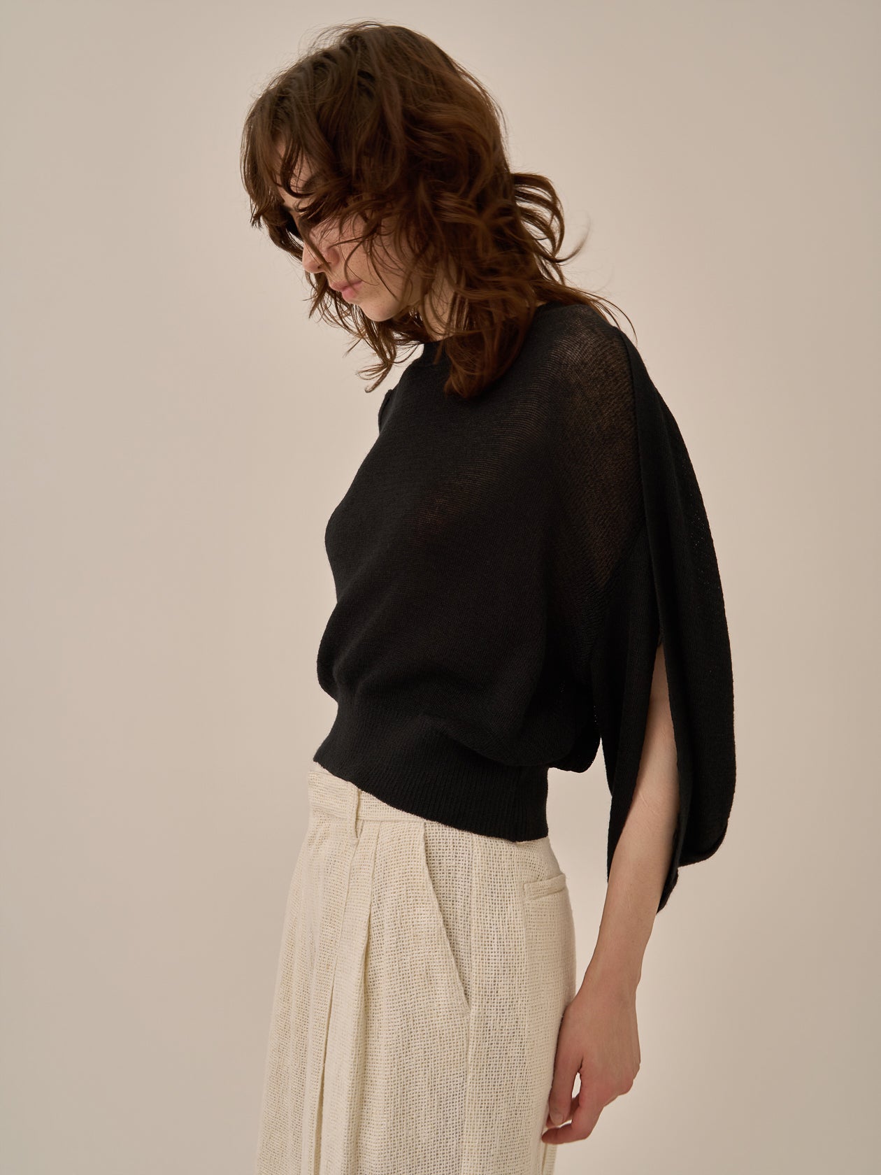 Carlotta knit pullover BK