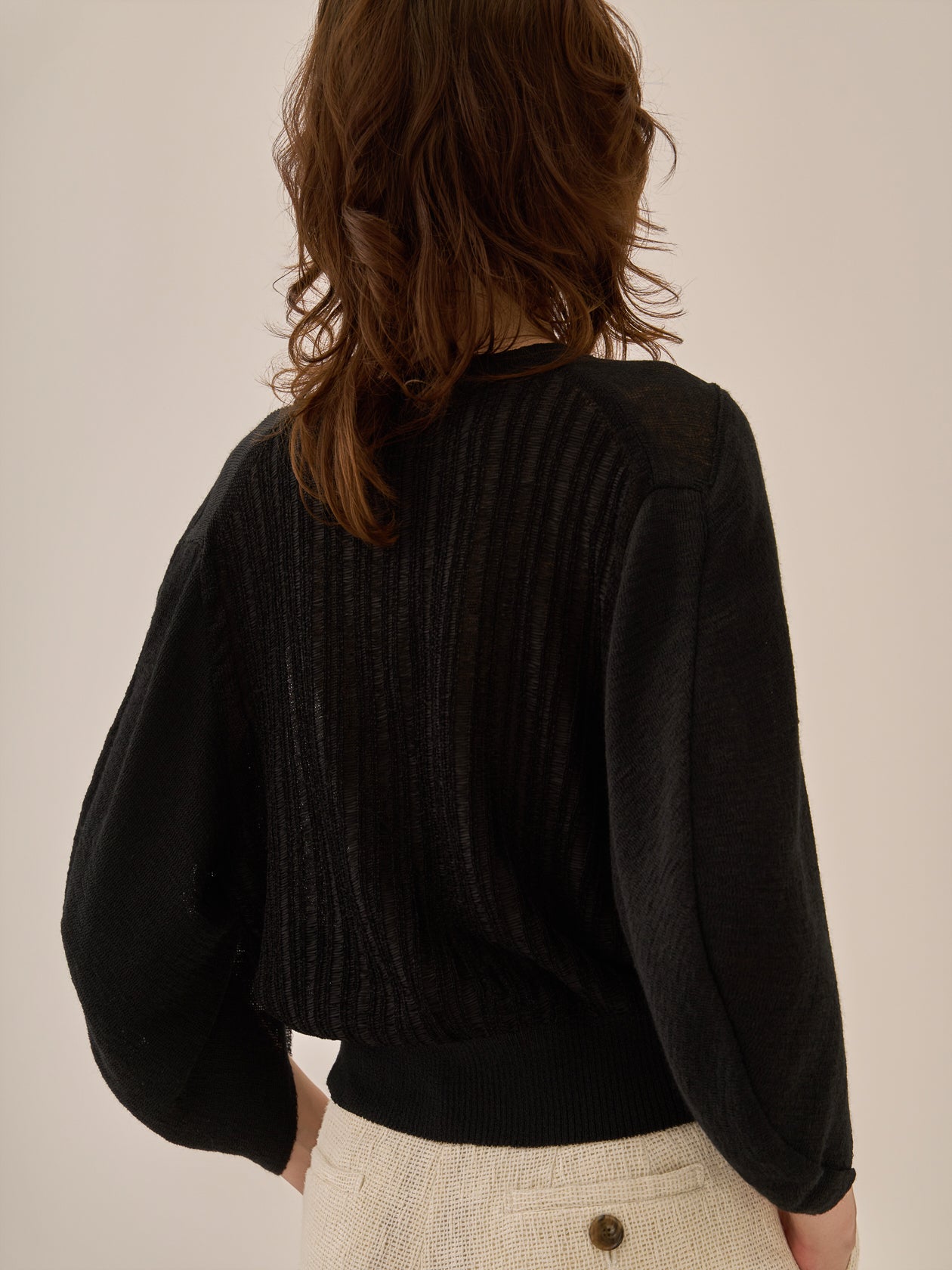 Carlotta knit pullover BK