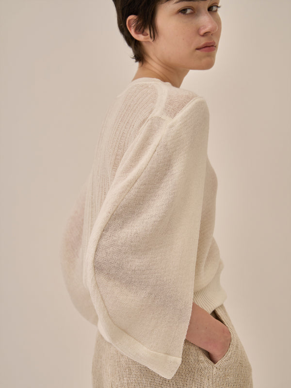 Carlotta knit pullover WH