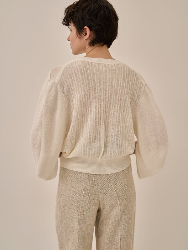 Carlotta knit pullover WH