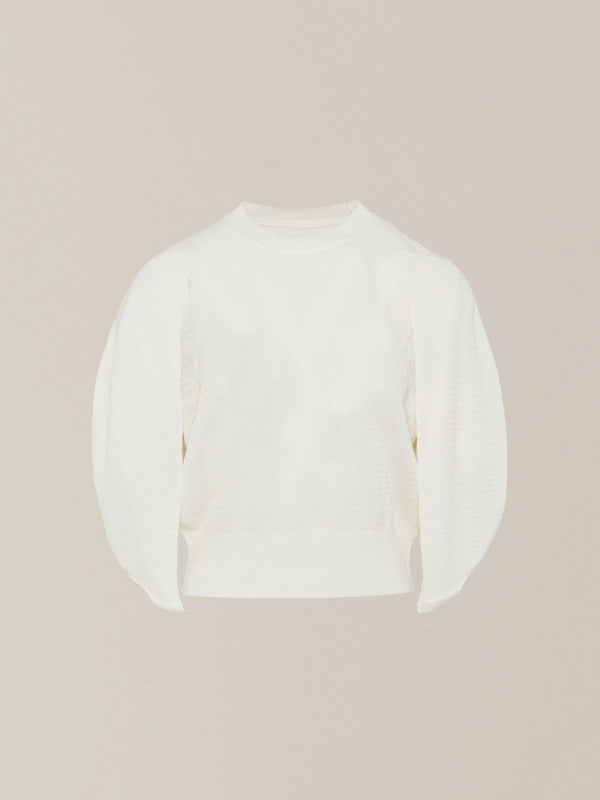 Carlotta knit pullover WH