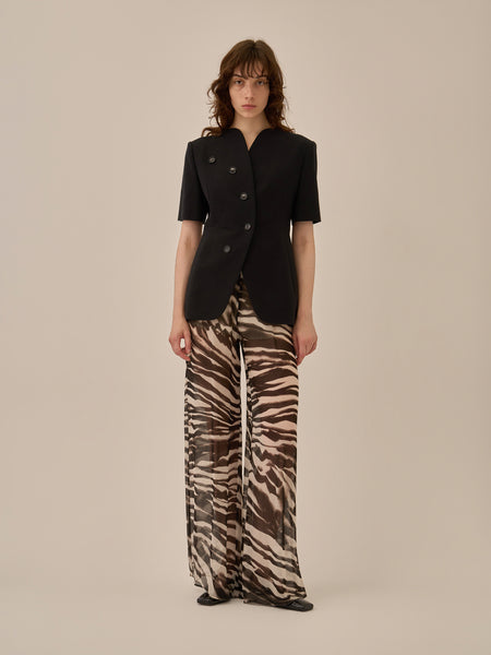 Sesilia half sleeve jacket BK | AKIRANAKA ONLINESTORE