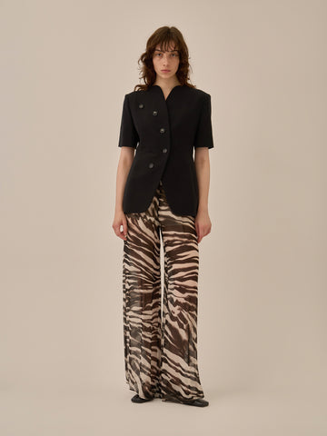 Sesilia half sleeve jacket BK