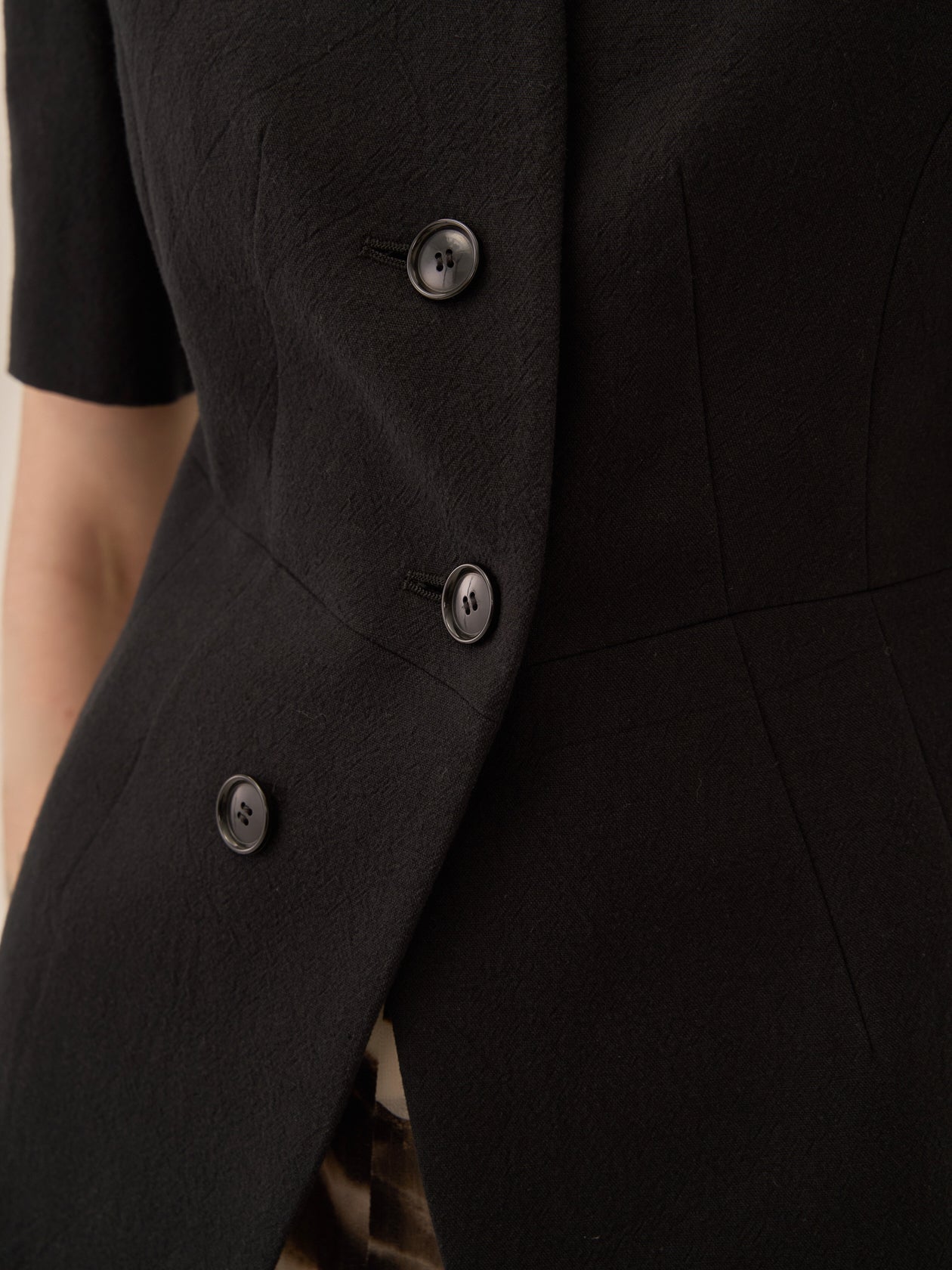 Sesilia half sleeve jacket BK