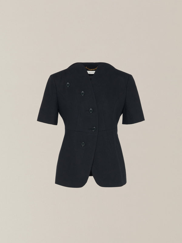 Sesilia half sleeve jacket BK