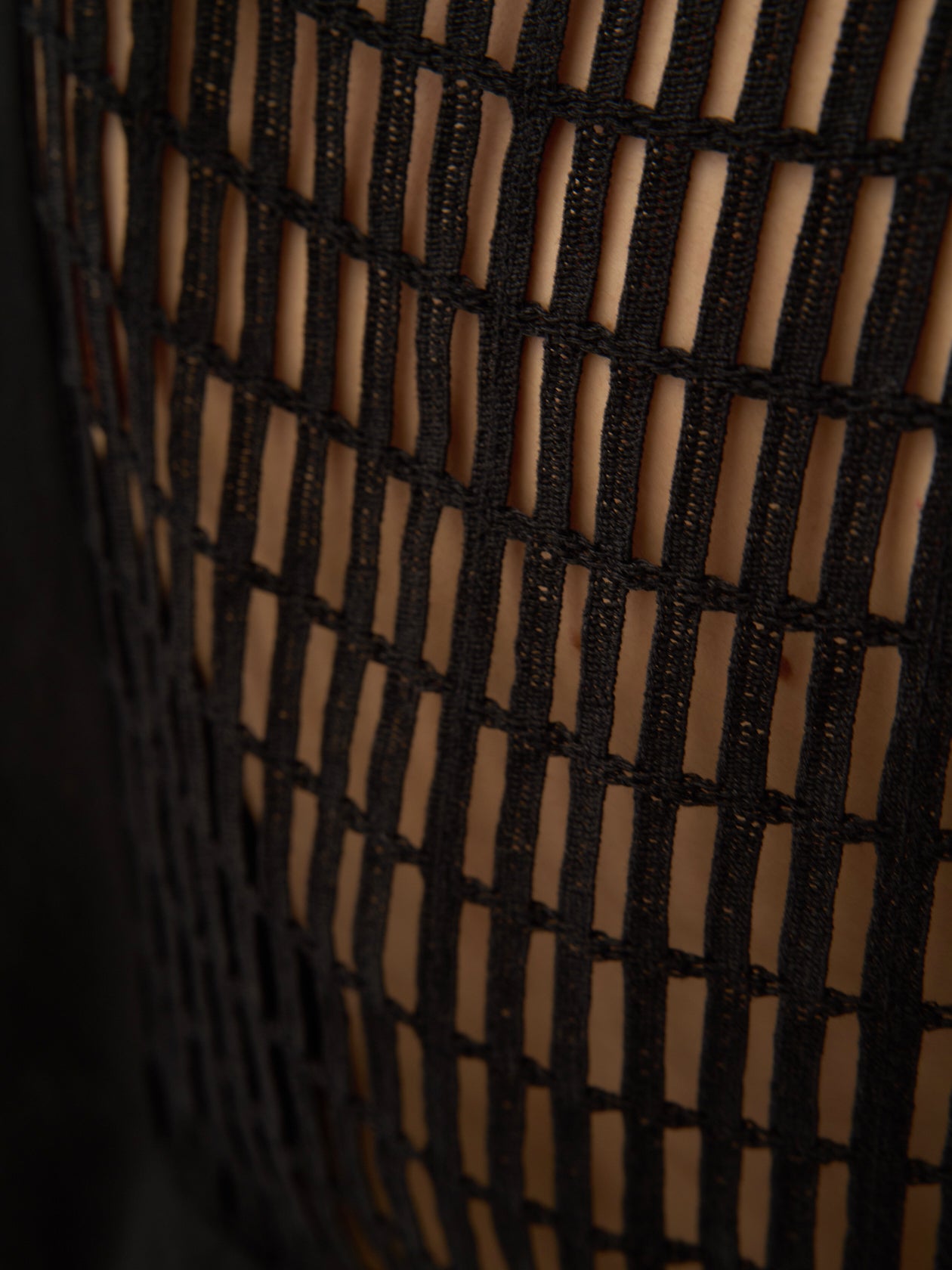 Nina ladder panel dress BK