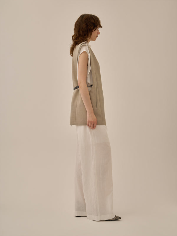 Void jacket with belt BE