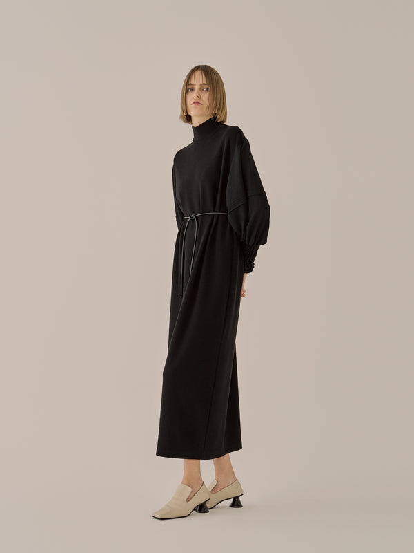 Rebekka TP sleeve dress BK