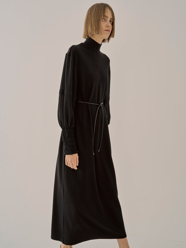 Rebekka TP sleeve dress BK