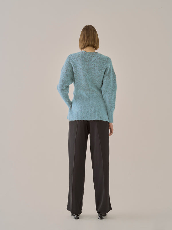 Greer mohair knit cardigan BL