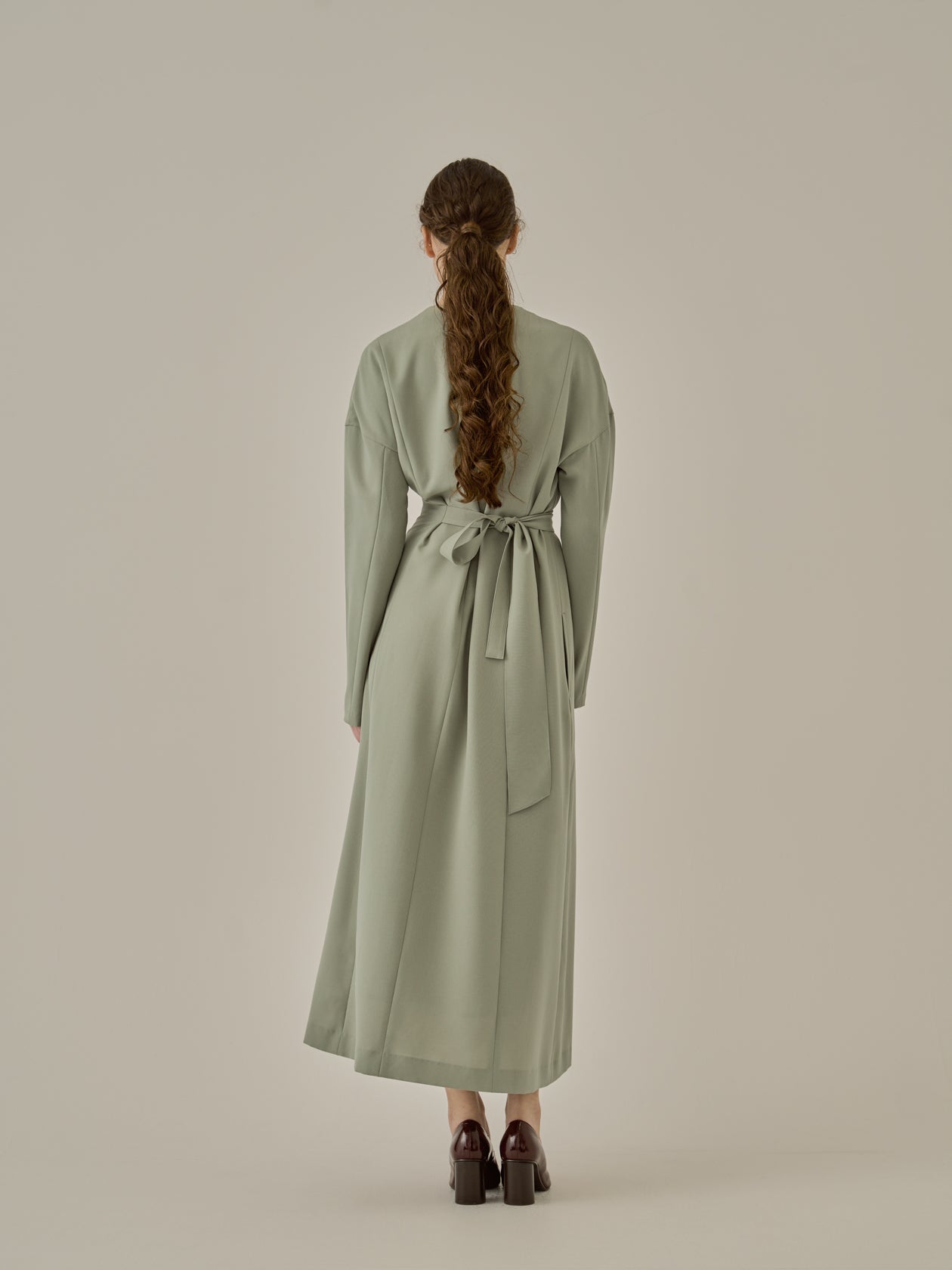 Agatha wrap waist dress GR