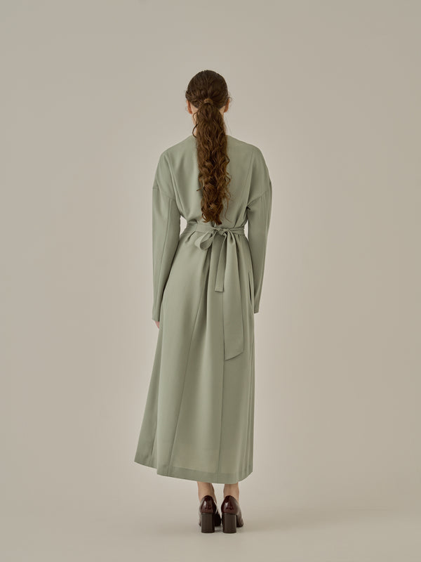 Agatha wrap waist dress GR