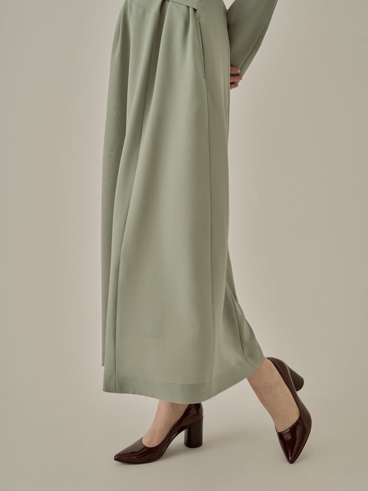 Agatha wrap waist dress GR