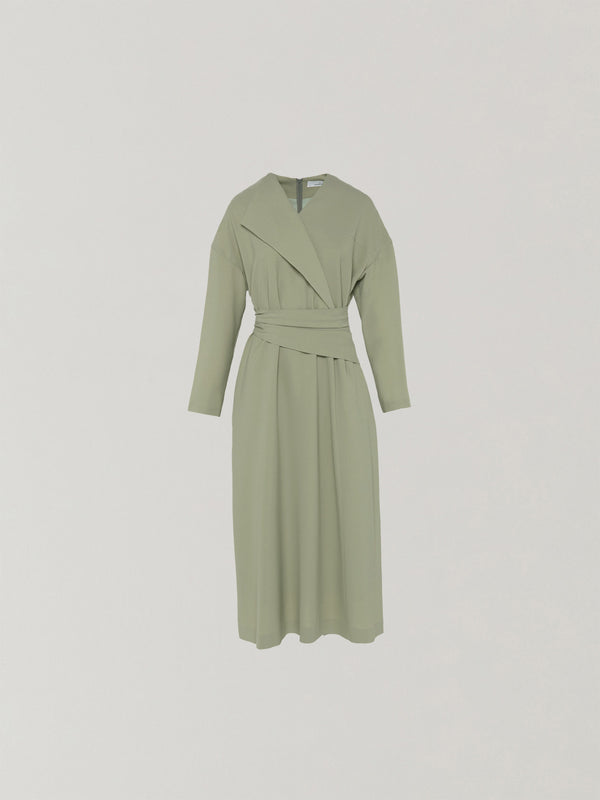 Agatha wrap waist dress GR