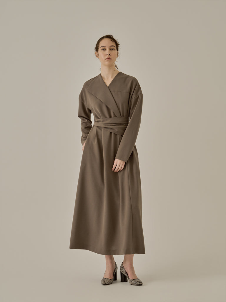 Agatha wrap waist dress GY