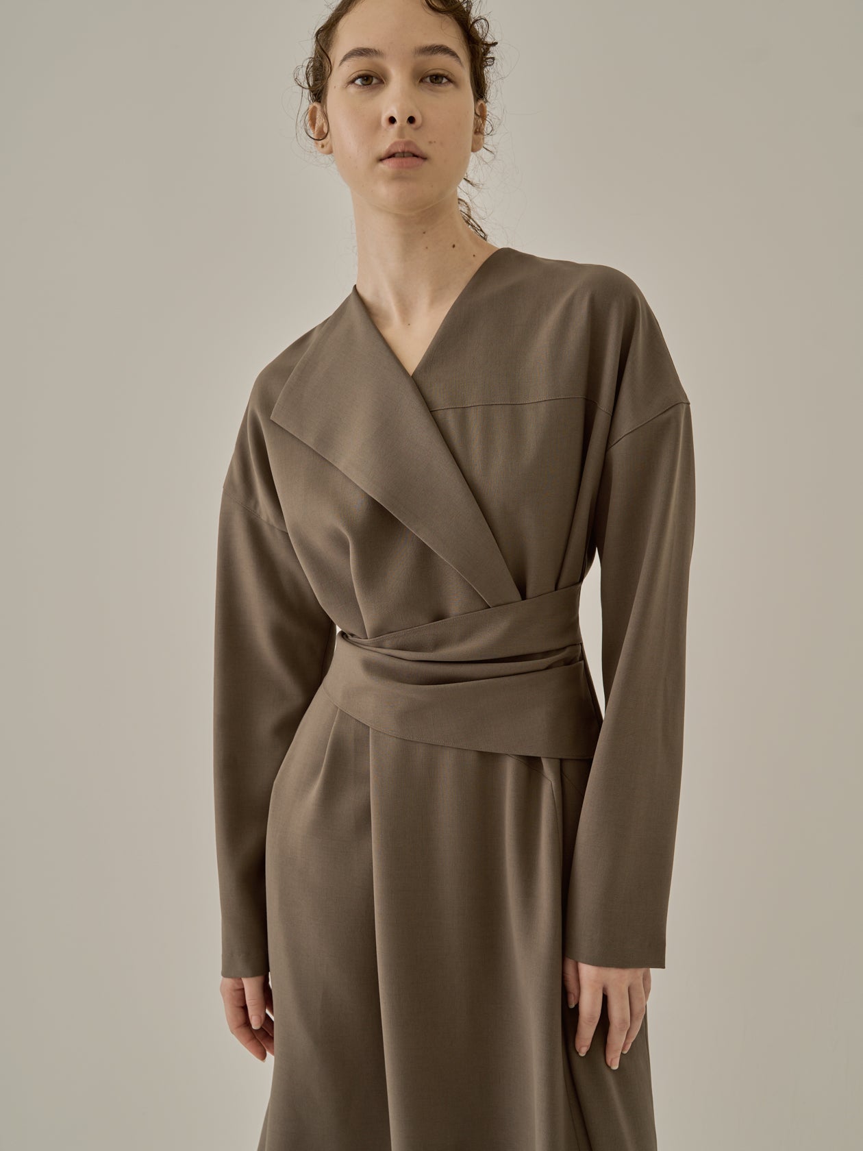 Agatha wrap waist dress GY