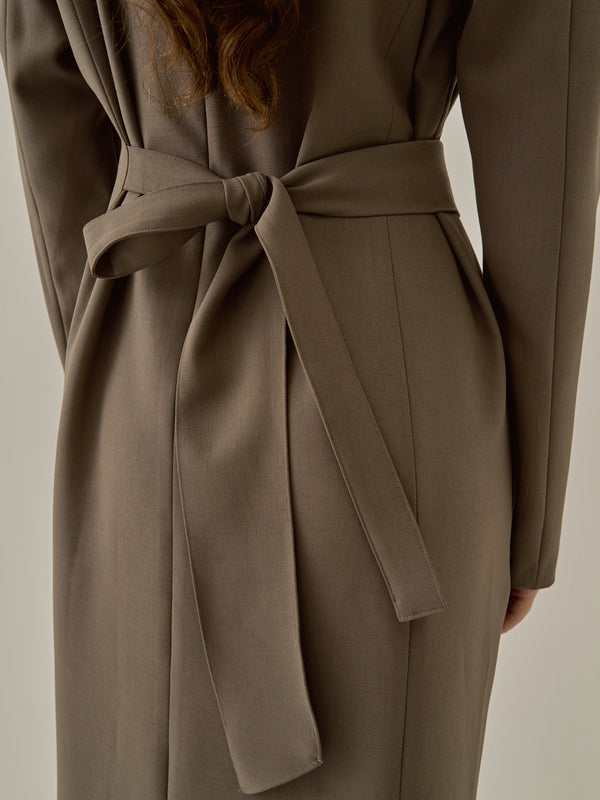 Agatha wrap waist dress GY