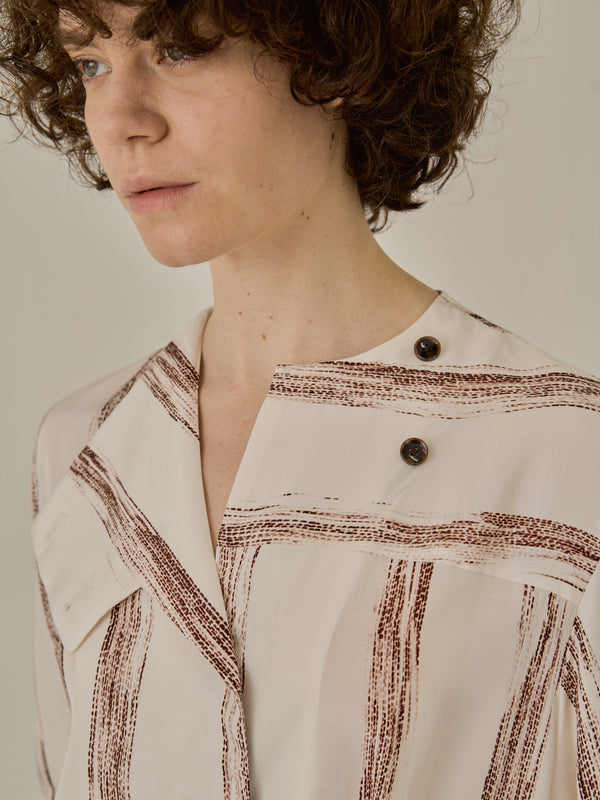 Stitch stripe dress IV