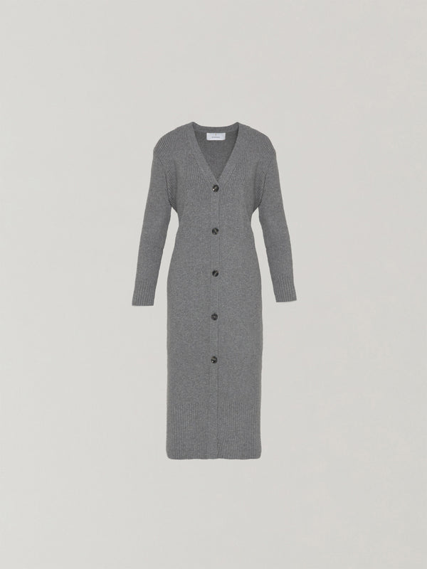 Margo long knit cardigan GY