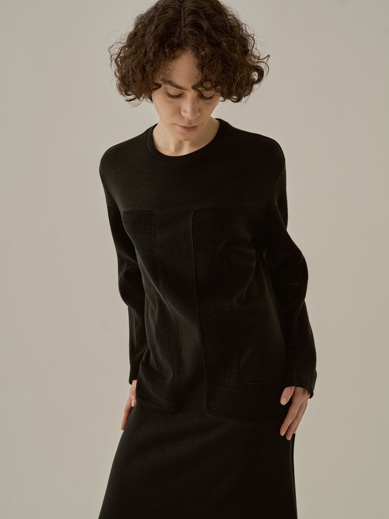 Ottilia panel dress BK
