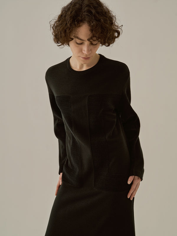 Ottilia panel dress BK