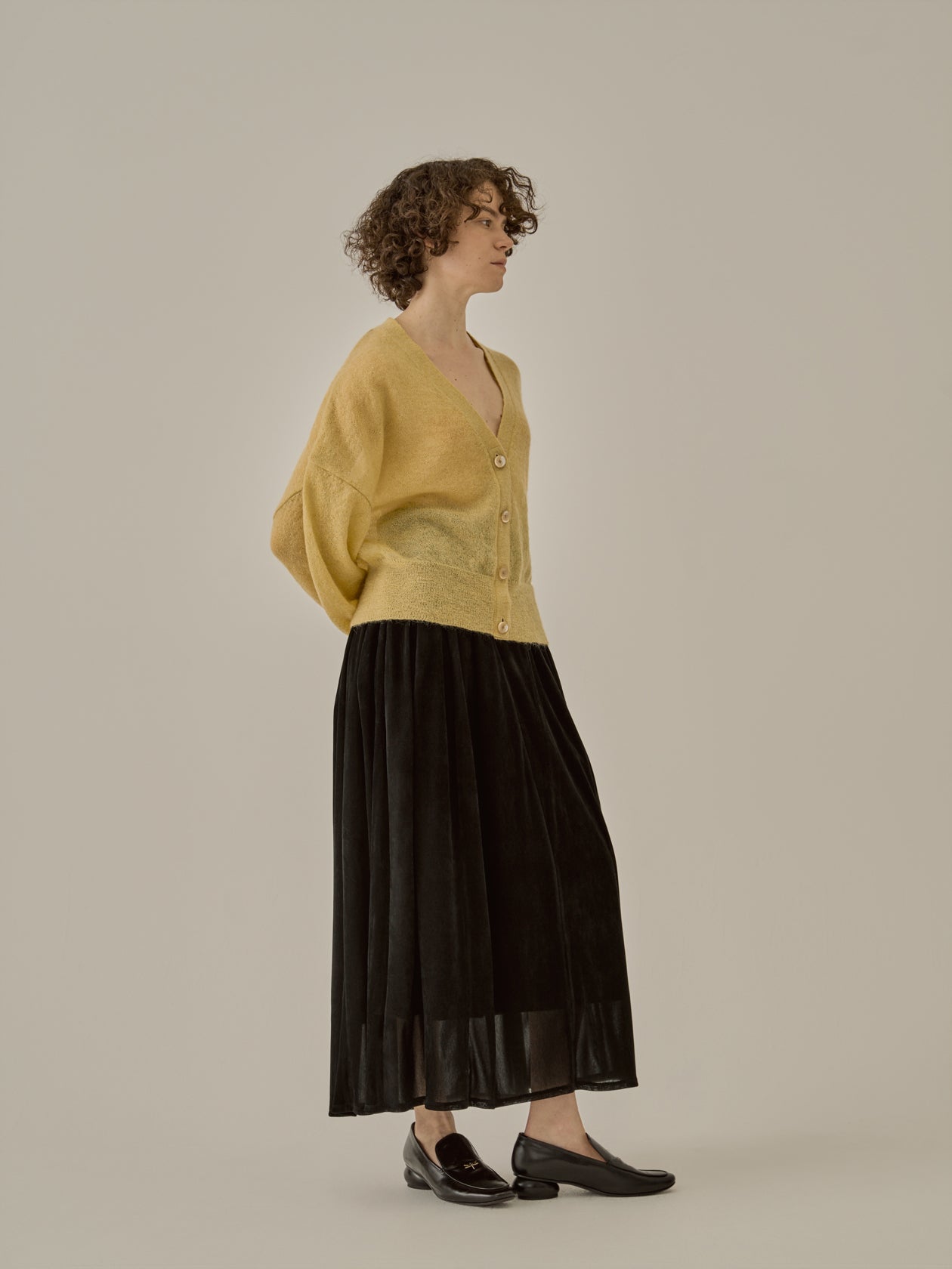 Rufina layer skirt BK