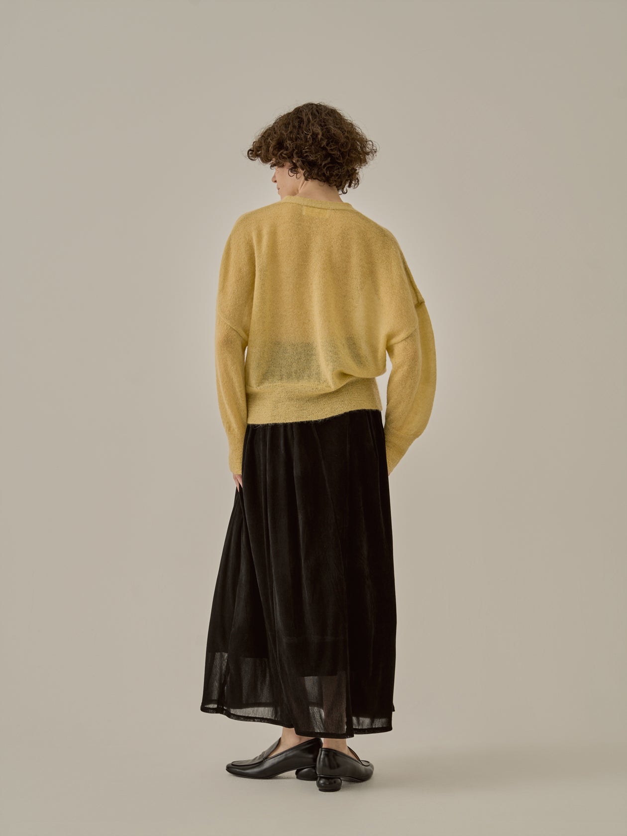 Rufina layer skirt BK