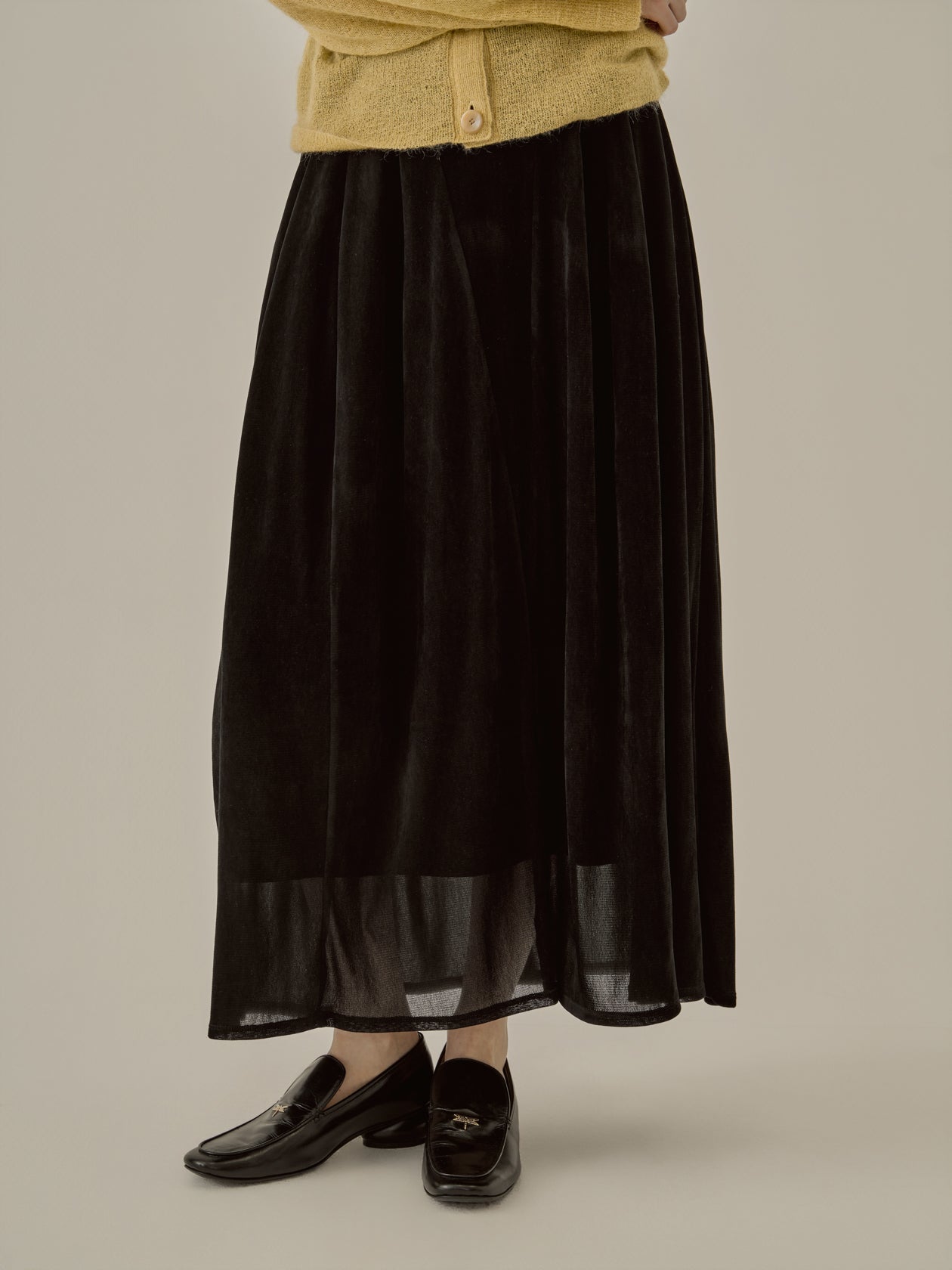 Rufina layer skirt BK