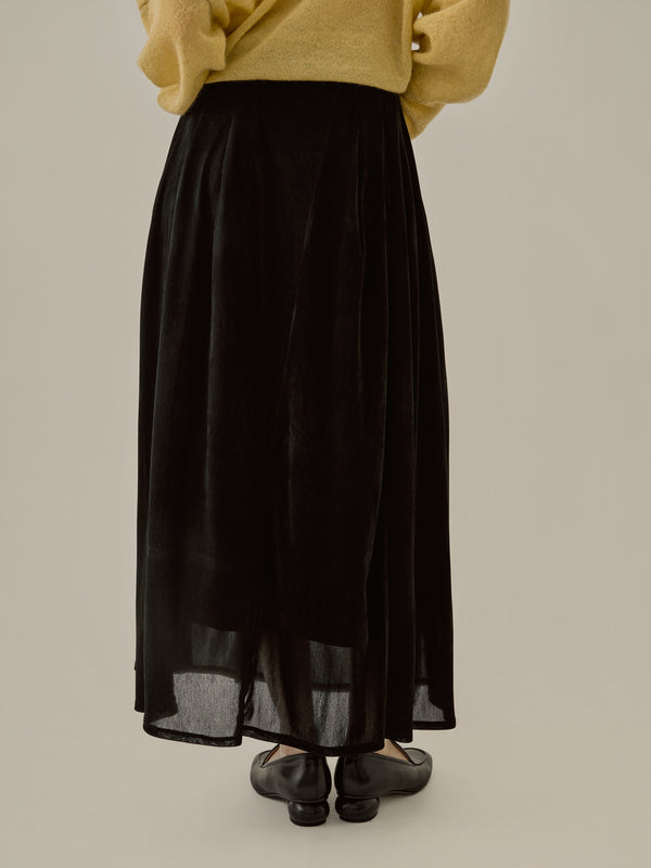 Rufina layer skirt BK