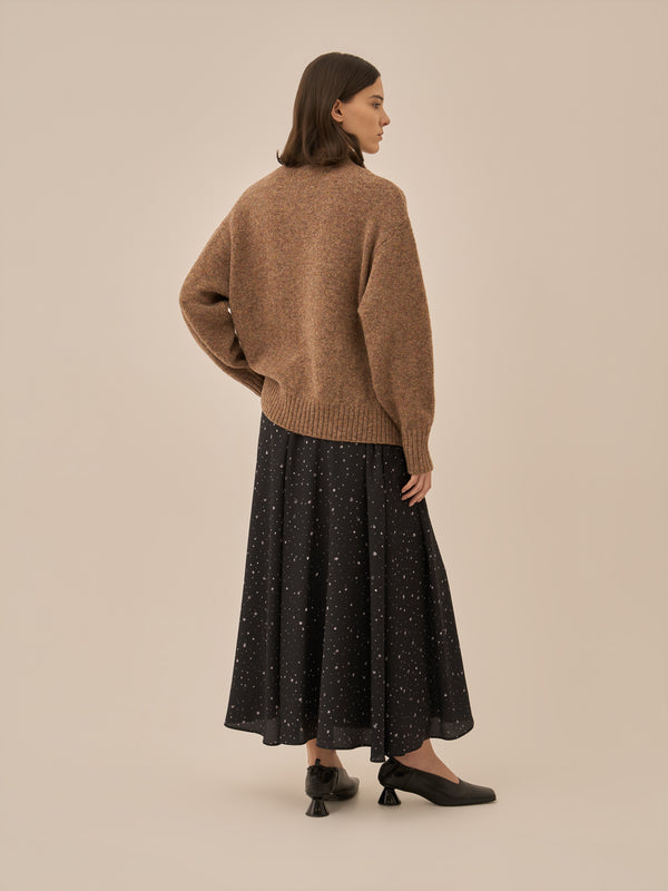 Yasetsu flare skirt BK
