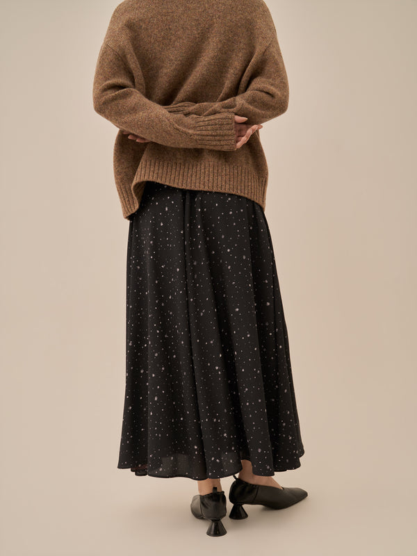 Yasetsu flare skirt BK
