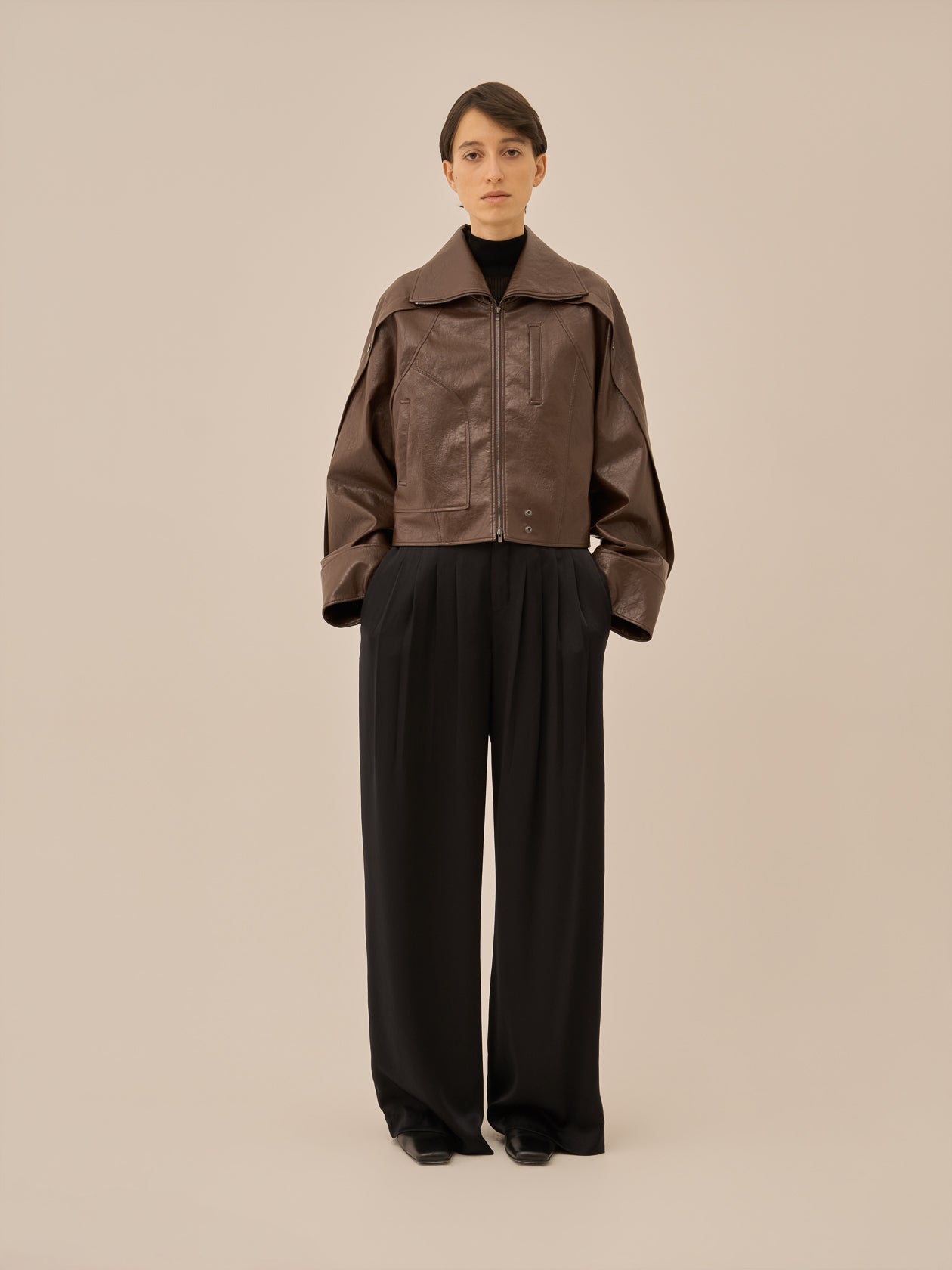 Karina tuck pants BK